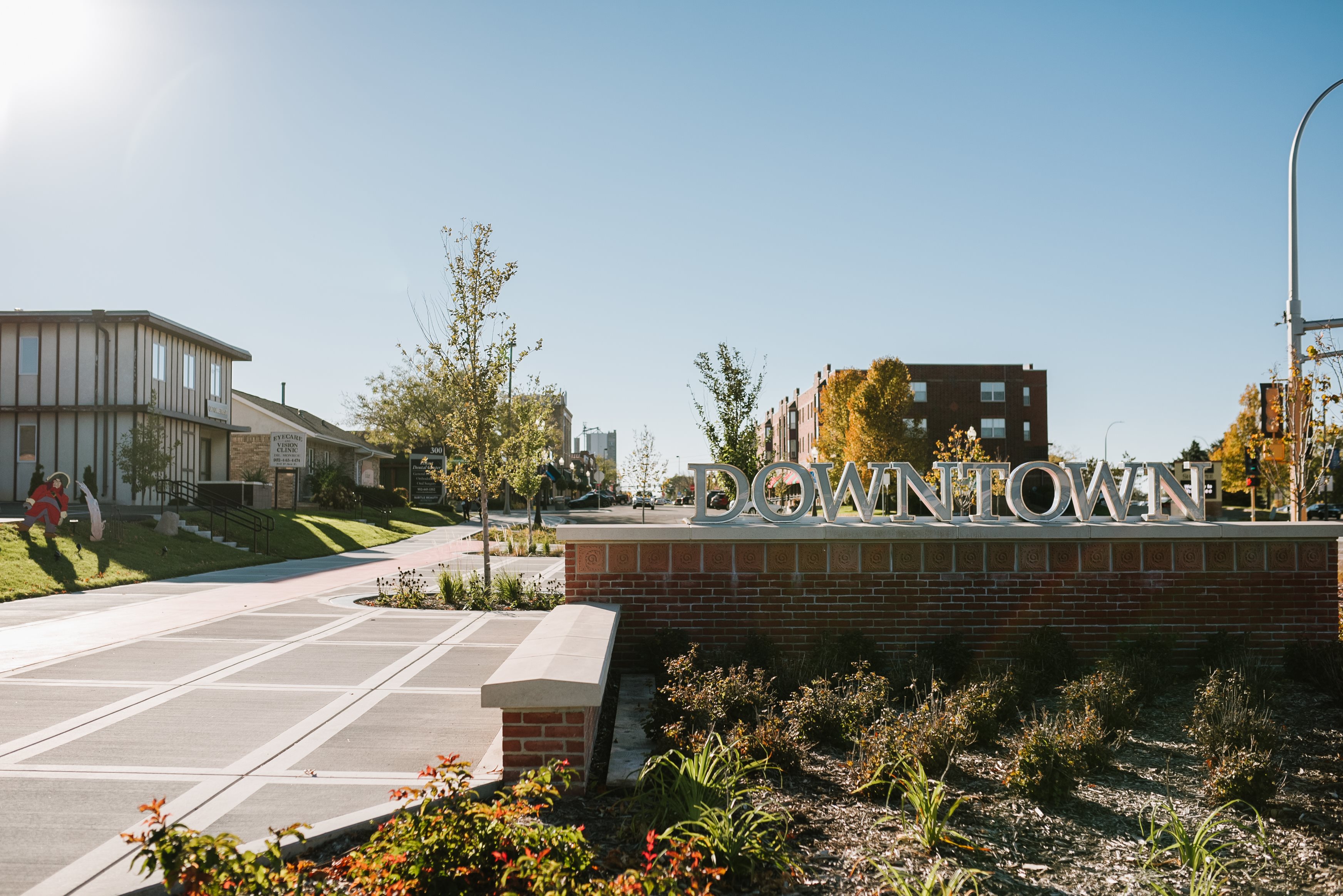 IAMGE: Downtown Shakopee city sign