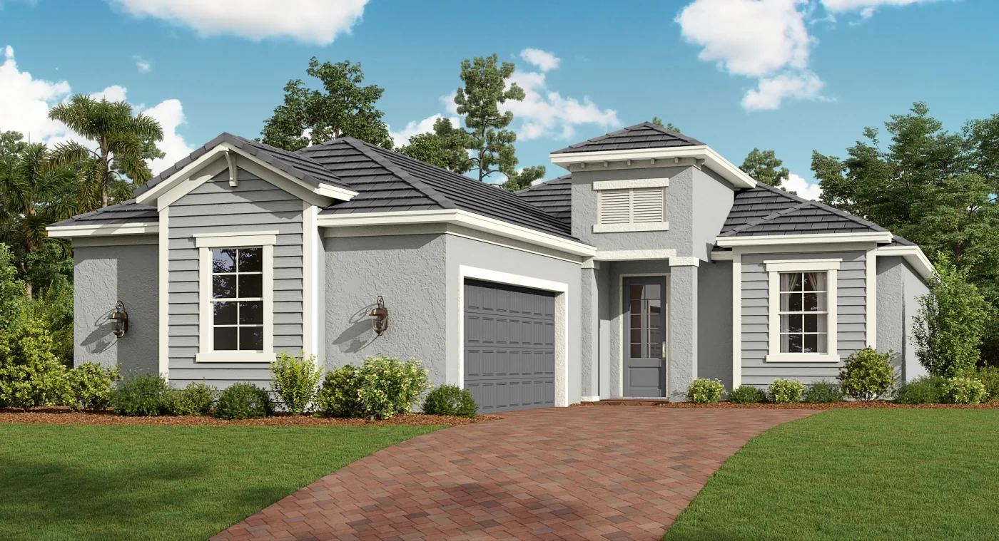 executive home rendering at wellen park golf and country club by lennar near venice florida new construction homes for sale