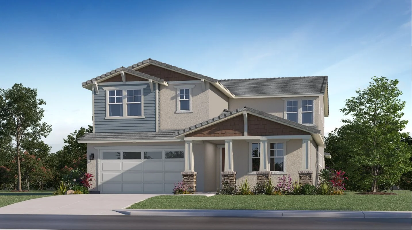 Craftsman-style home image
