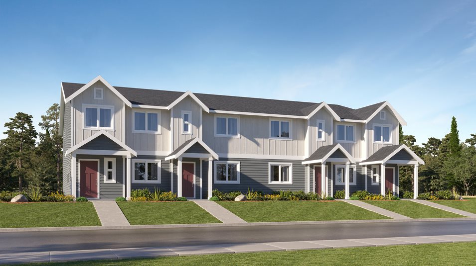 Farmhouse 4-Plex Exterior