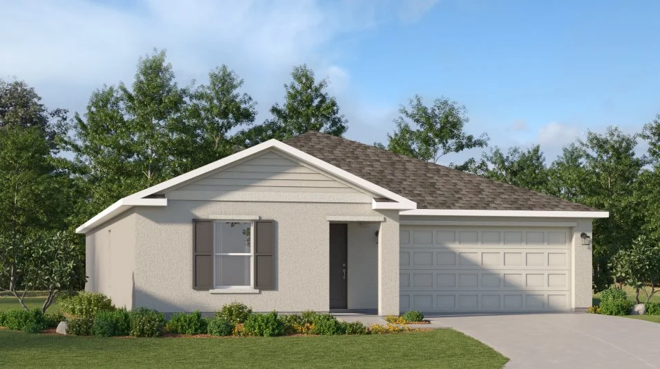 A ranch-inspired exterior 