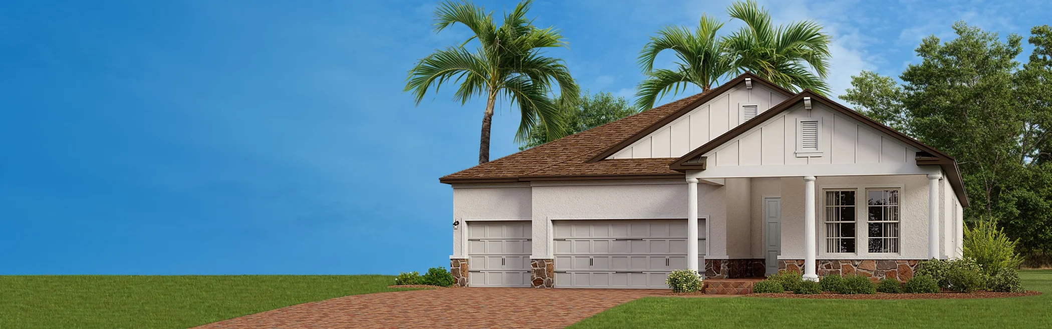 Exterior of a Lennar home