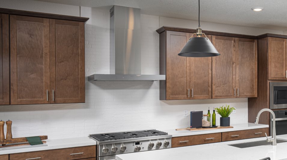 Brass Pointe kitchen hood