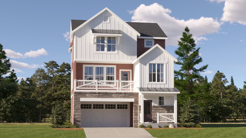 Farmhouse exterior home image