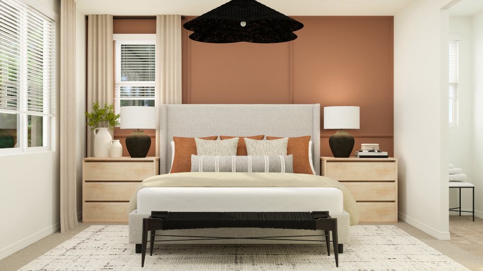 Residence 1 Owners Suite bedroom