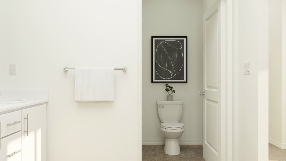 Residence 1 Owners Suite bathroom water closet
