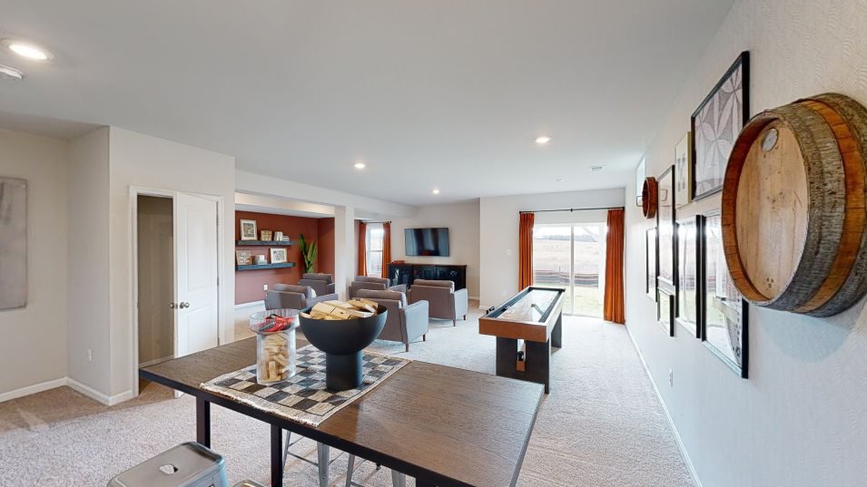 Lexington finished basement
