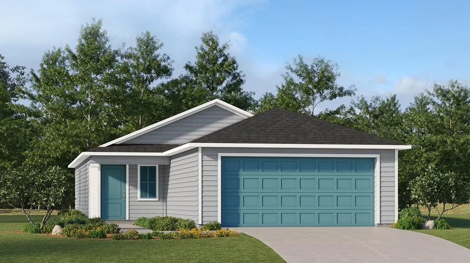 A ranch-inspired exterior