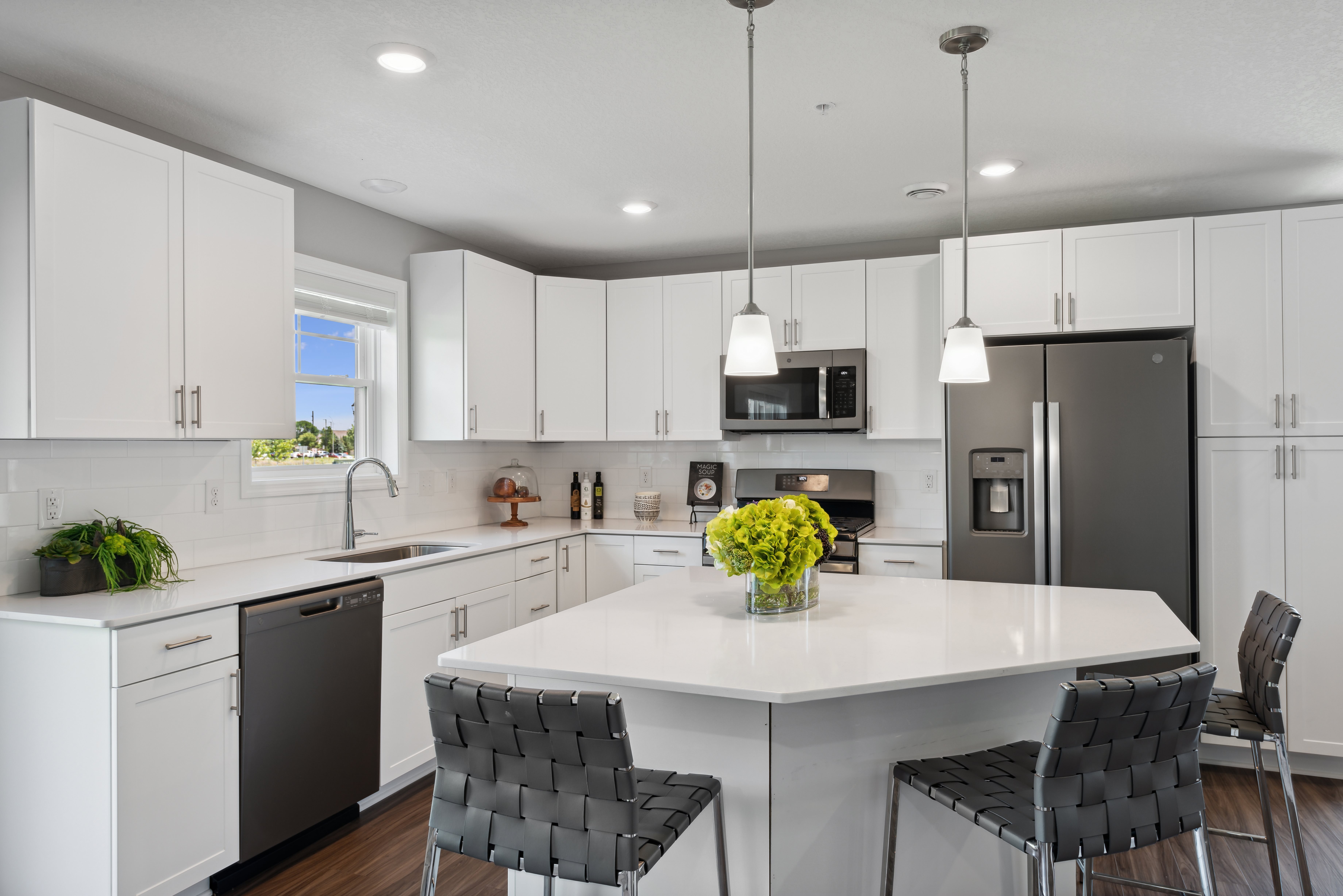 Spacious kitchen to gather and cook
