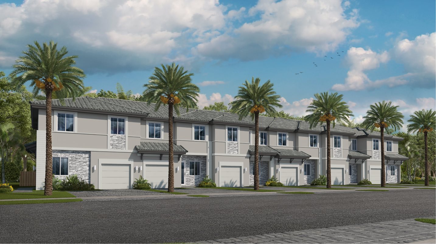Front exterior Terra Sol Townhomes