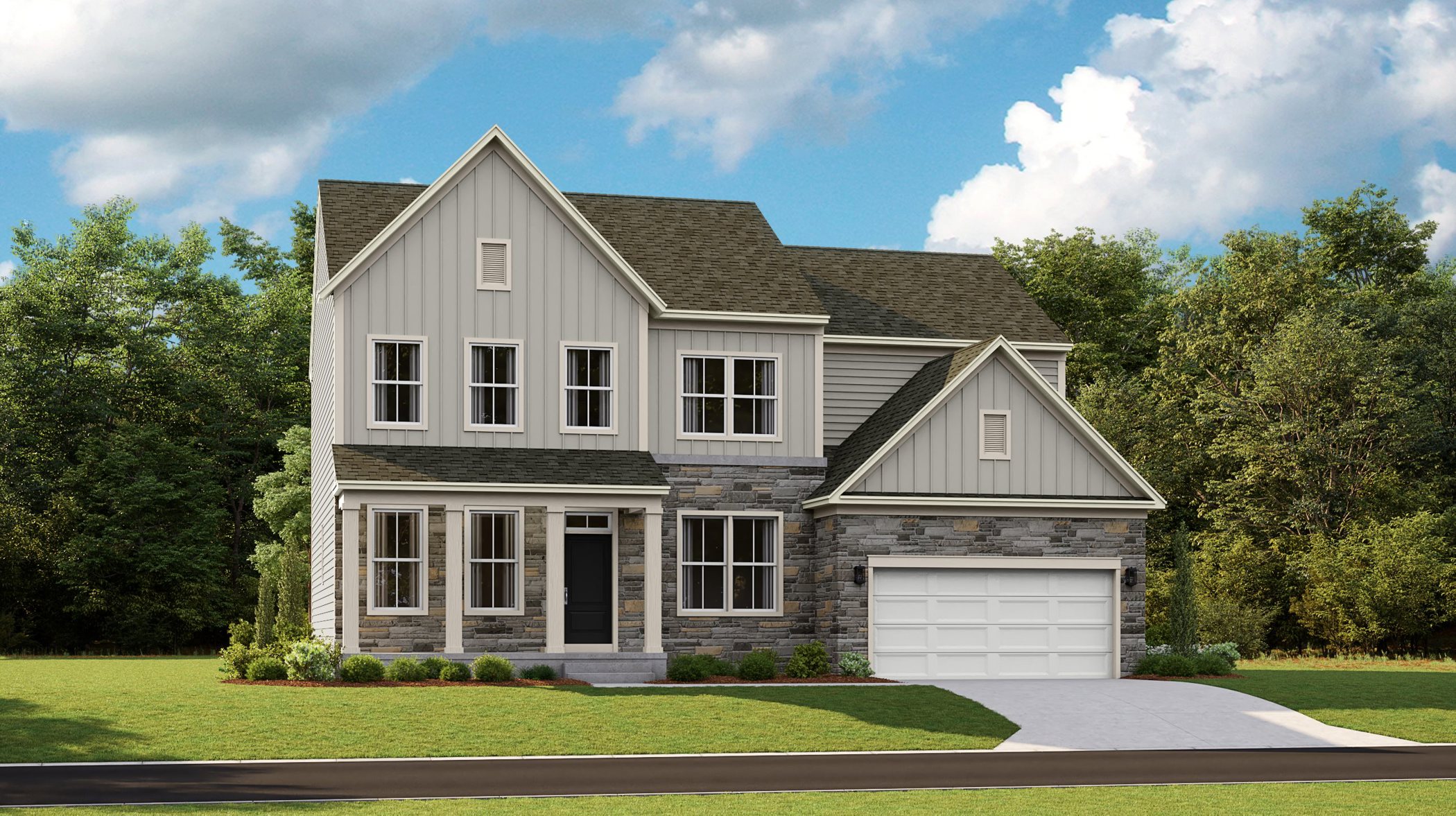 Executive Collection Stonehaven Harlow II Modern Farmhouse Stone MFT