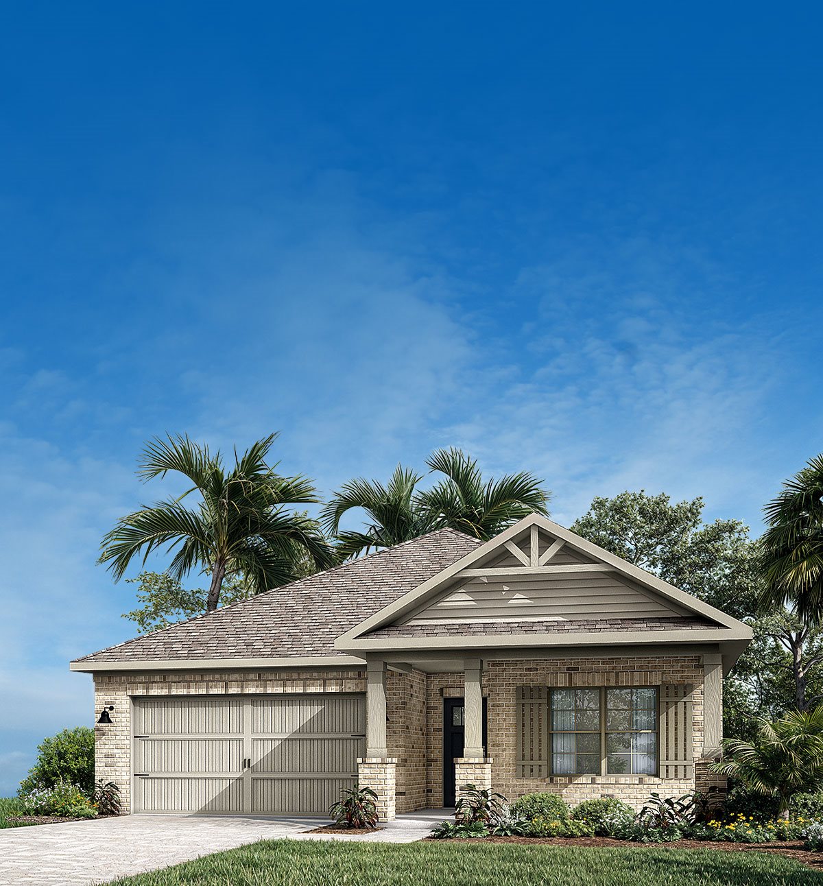 exterior of a Lennar home