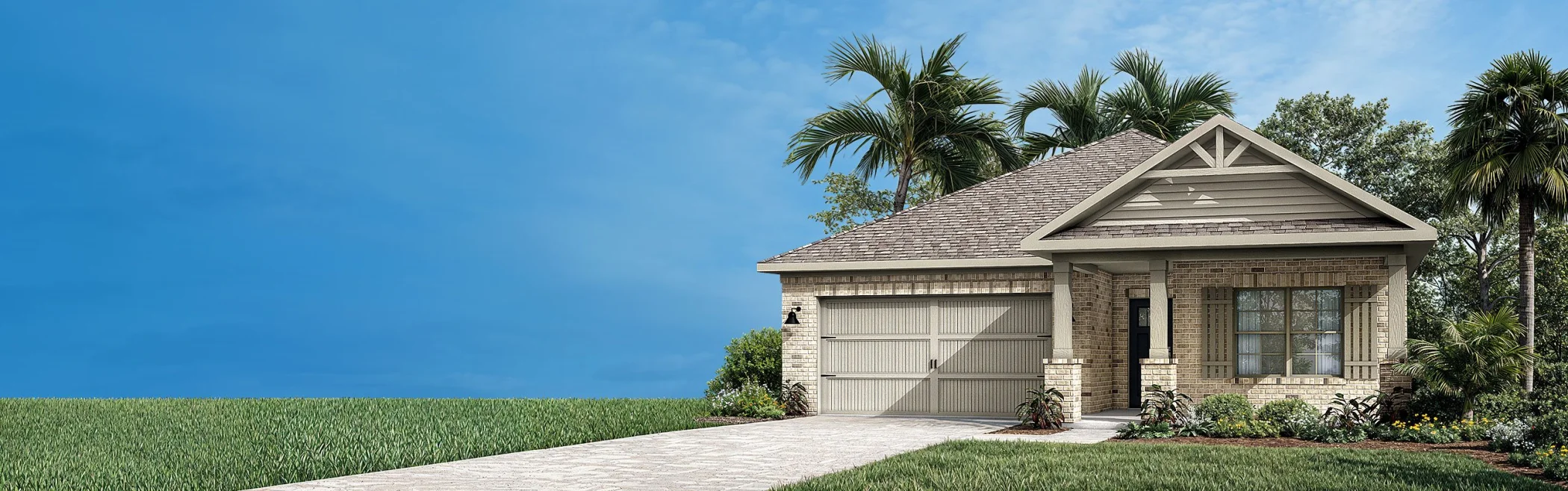 exterior of a Lennar home