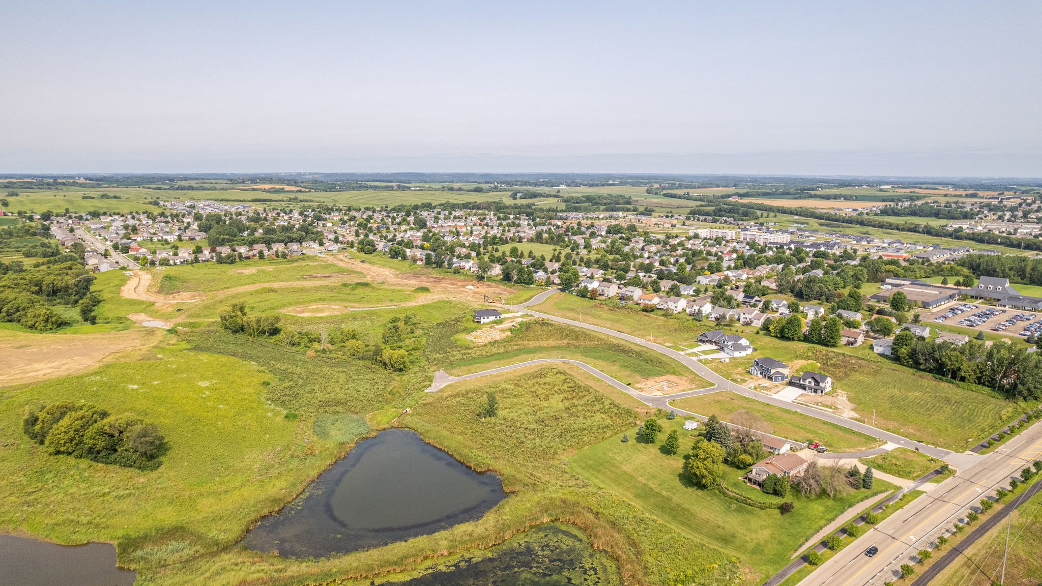 Pondsat Highland Hills Aerial 7of15