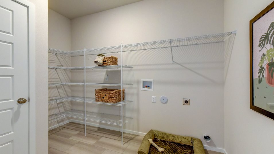 Benton laundry room
