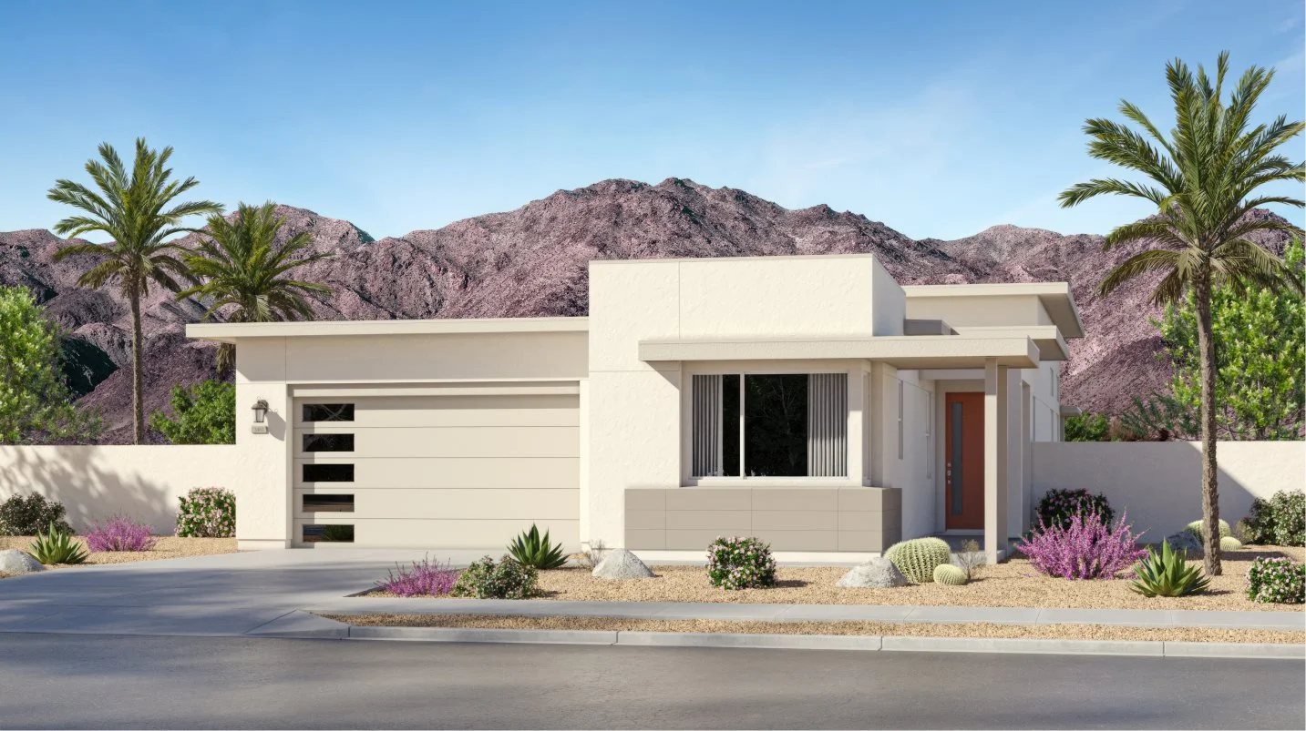 Modern home exterior image