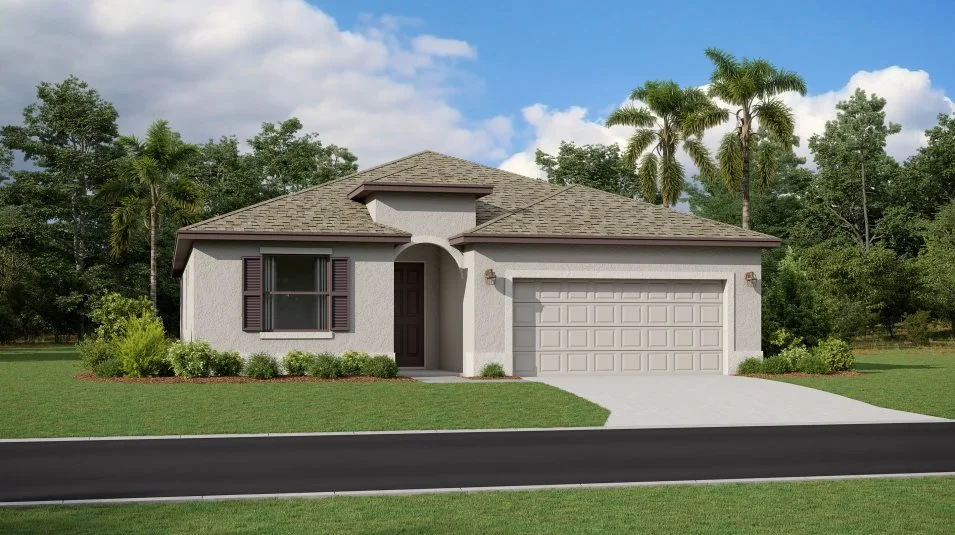 A modern coastal-inspired exterior
