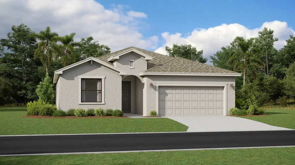 A modern-inspired exterior