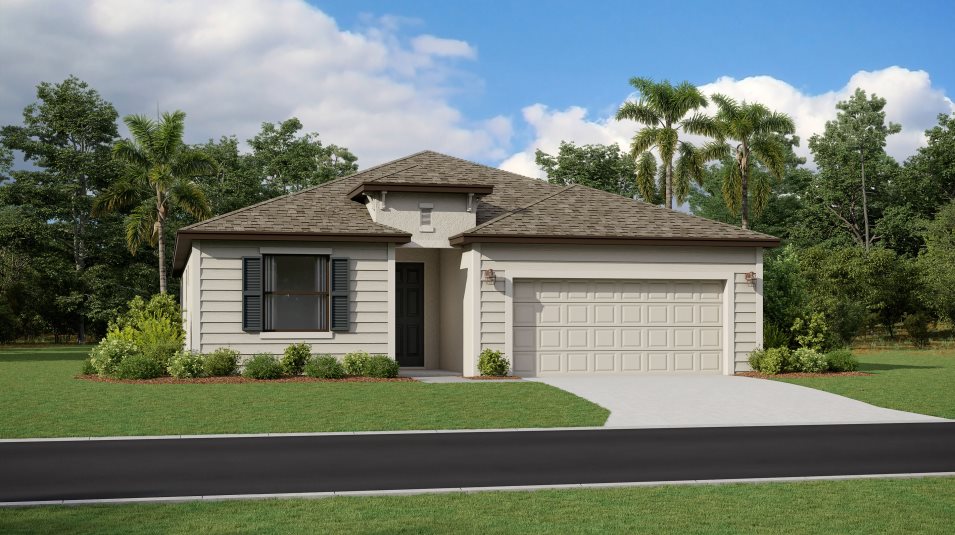 A ranch-inspired exterior 