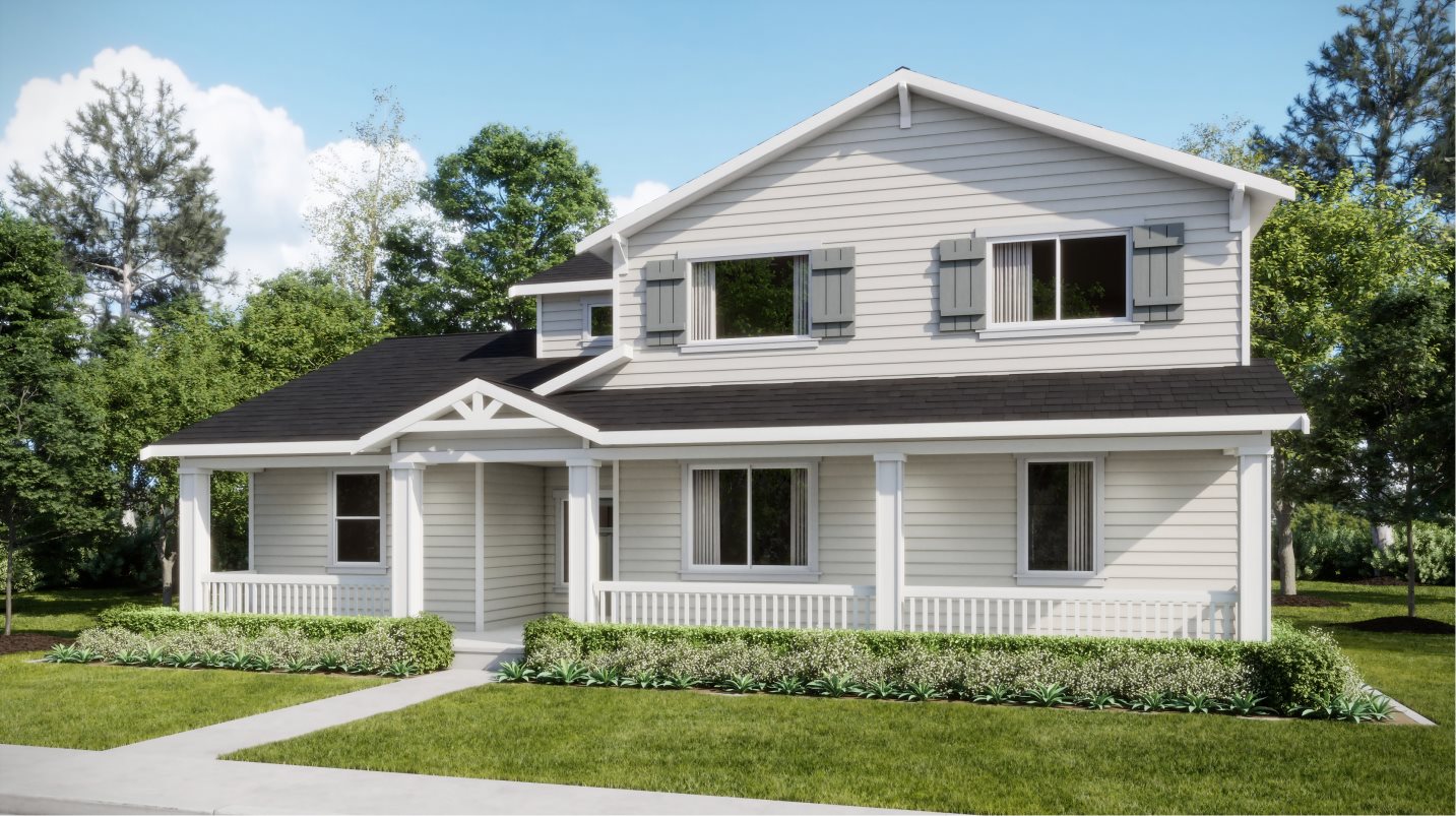 Craftsman style home image