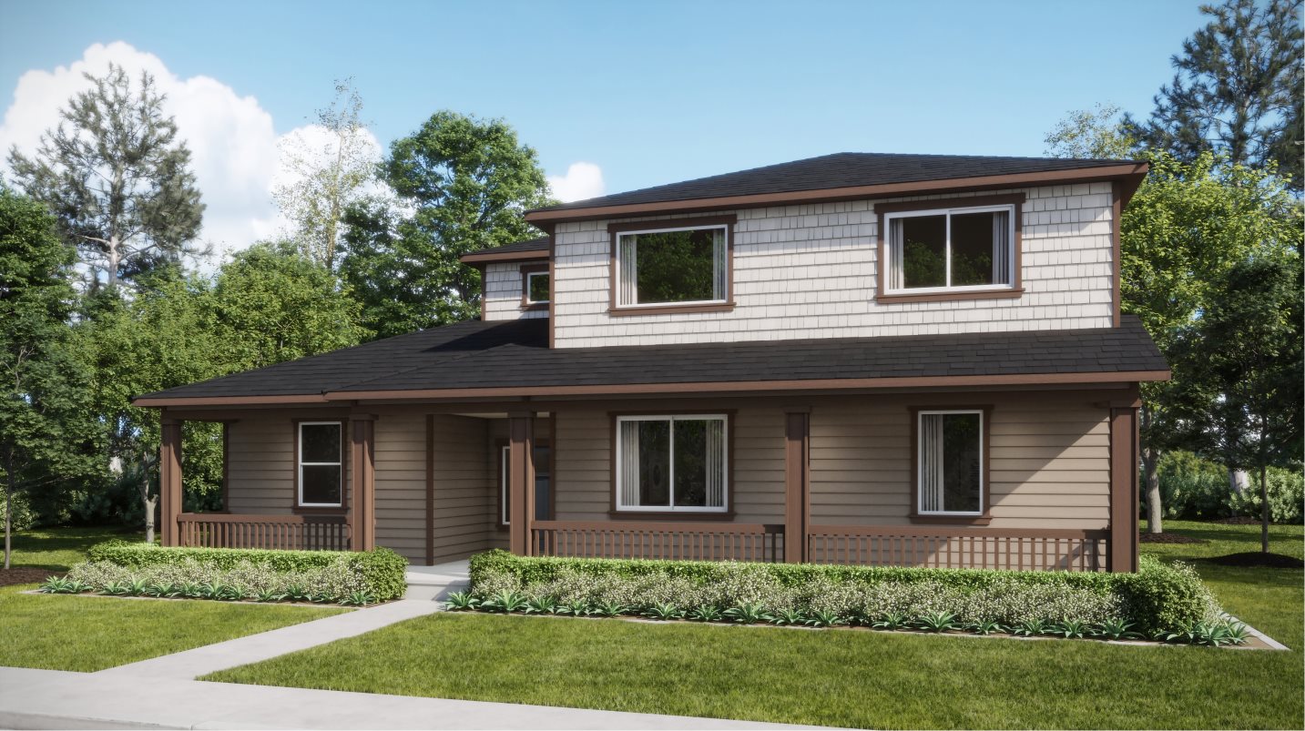 Traditional home exterior