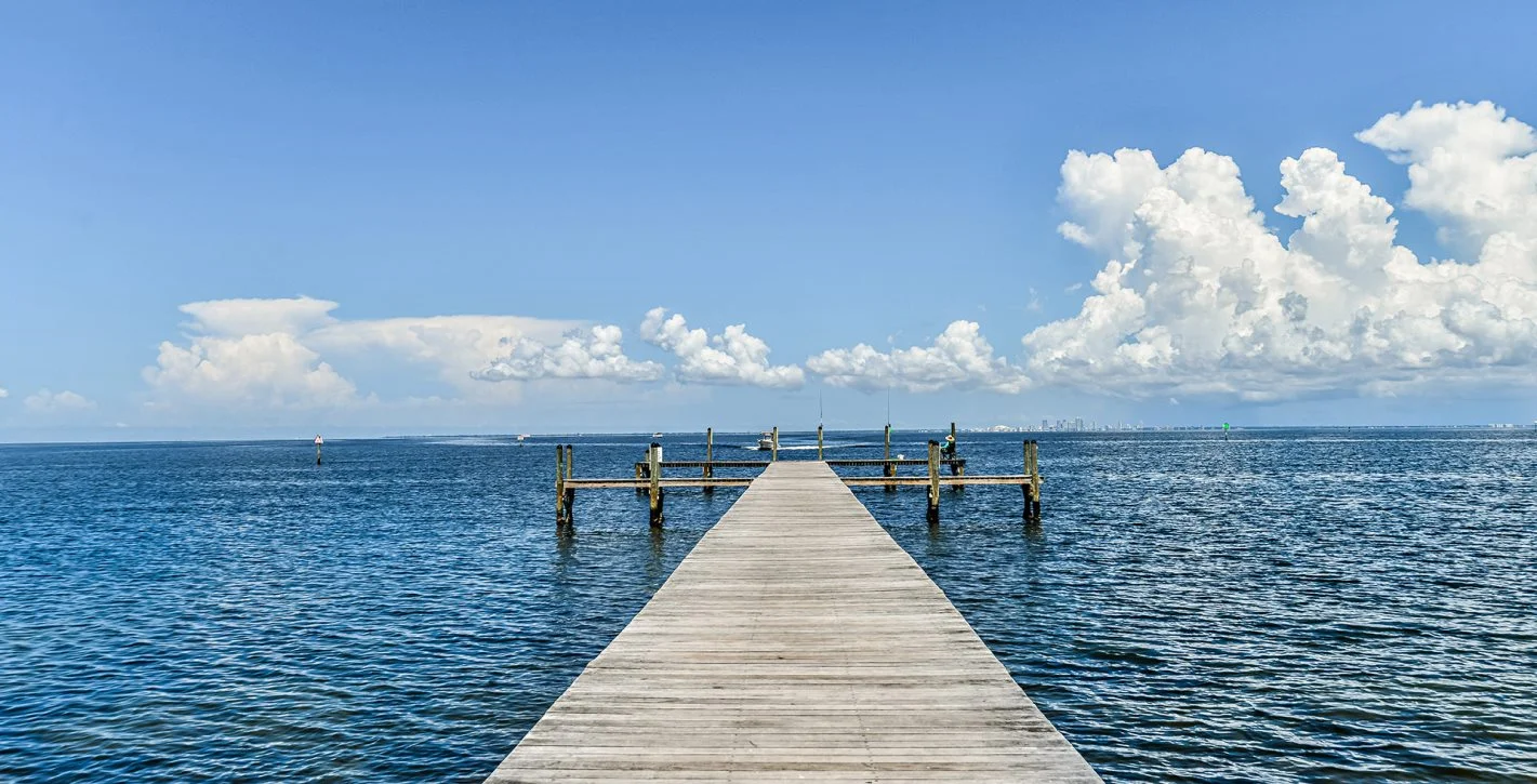 pier at Bahia Beach 