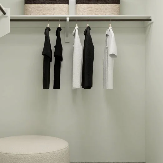 Solano owners walk in closet