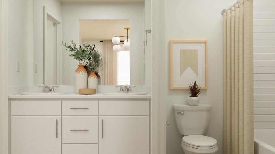 Residence 1 owner's suite bathroom