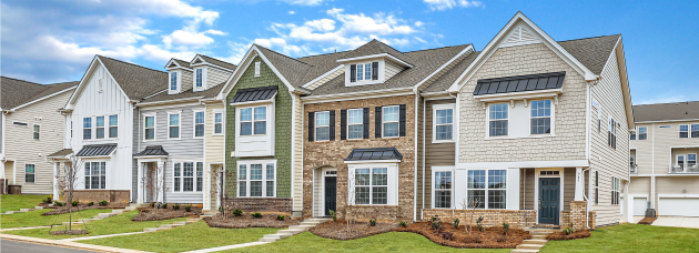 Exterior of a Lennar home