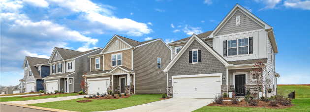 Exterior of a Lennar home