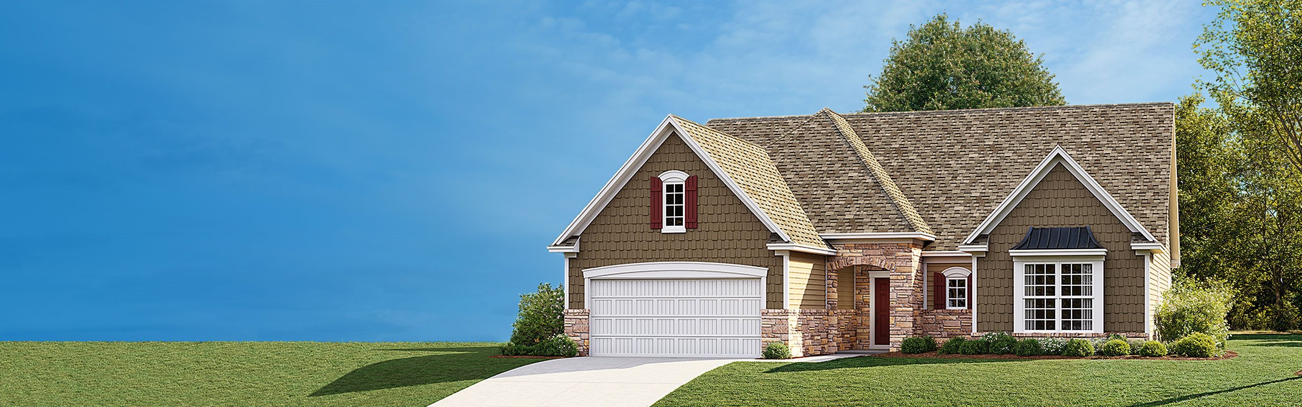 Exterior of a Lennar home