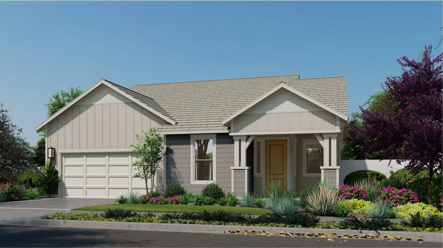 Exterior A - Classic Farmhouse home