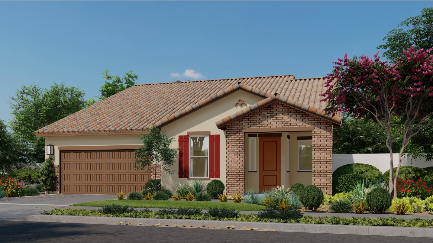 Exterior D - Early California home