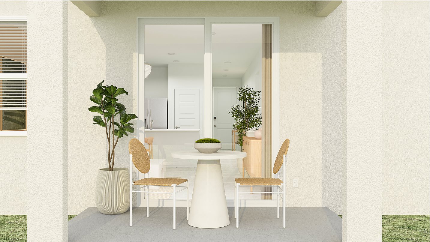 Berkley covered patio
