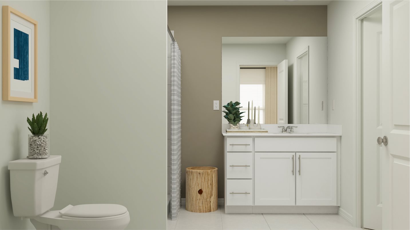 Belmont owner's suite bathroom