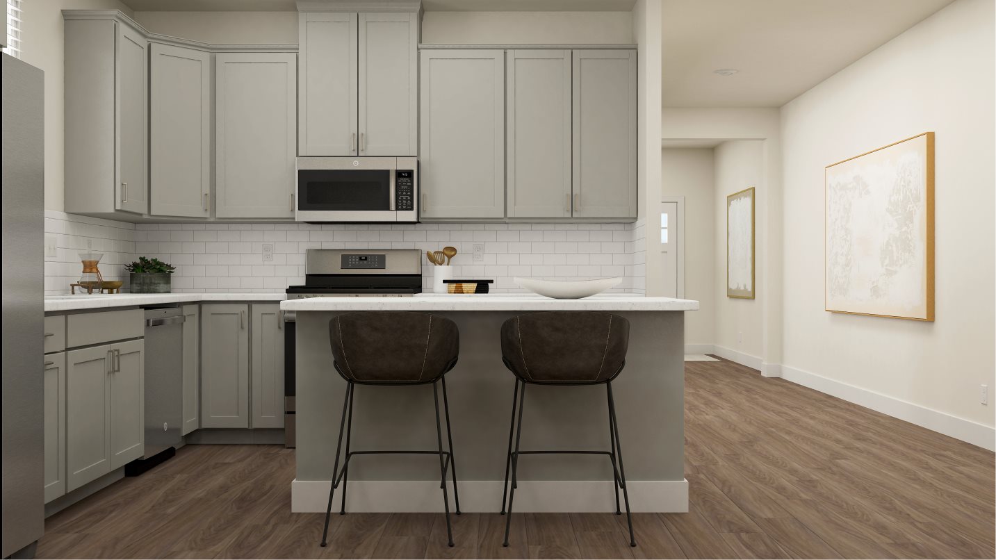 Mendocino plan kitchen