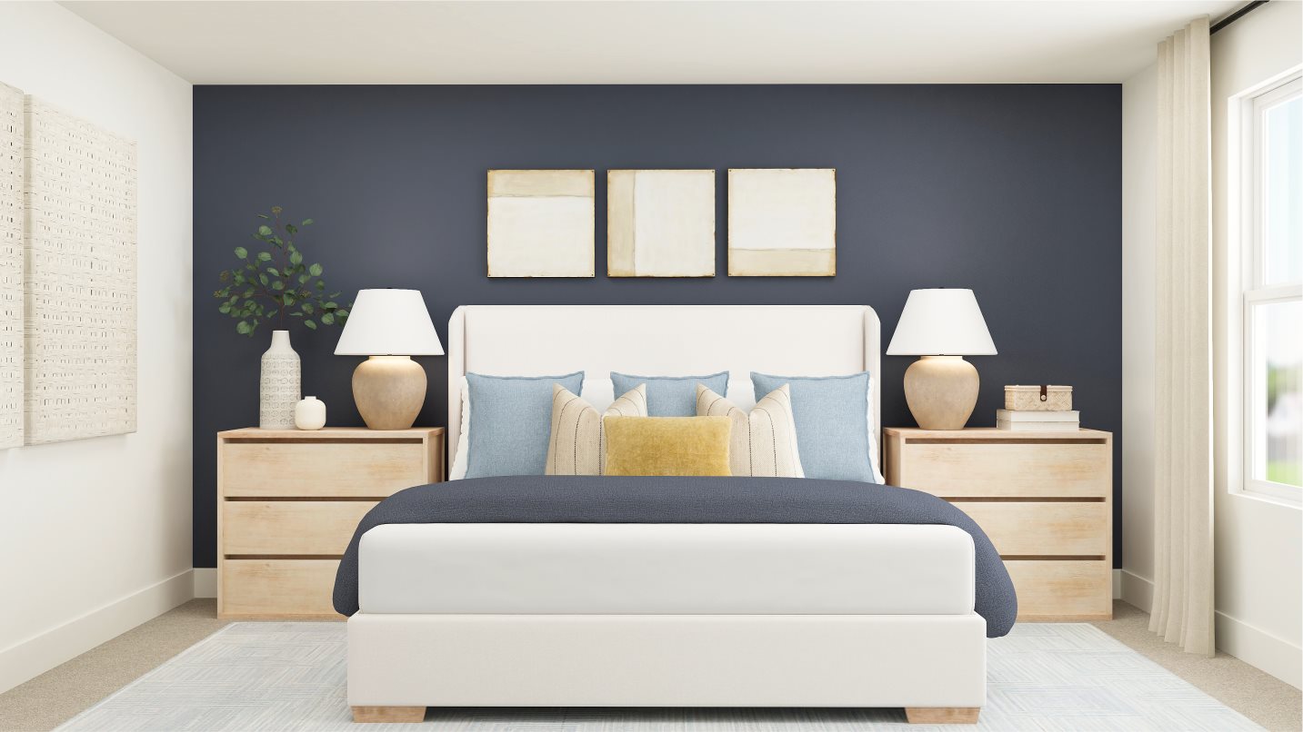 Plan 2301 Owner's Suite Bedroom