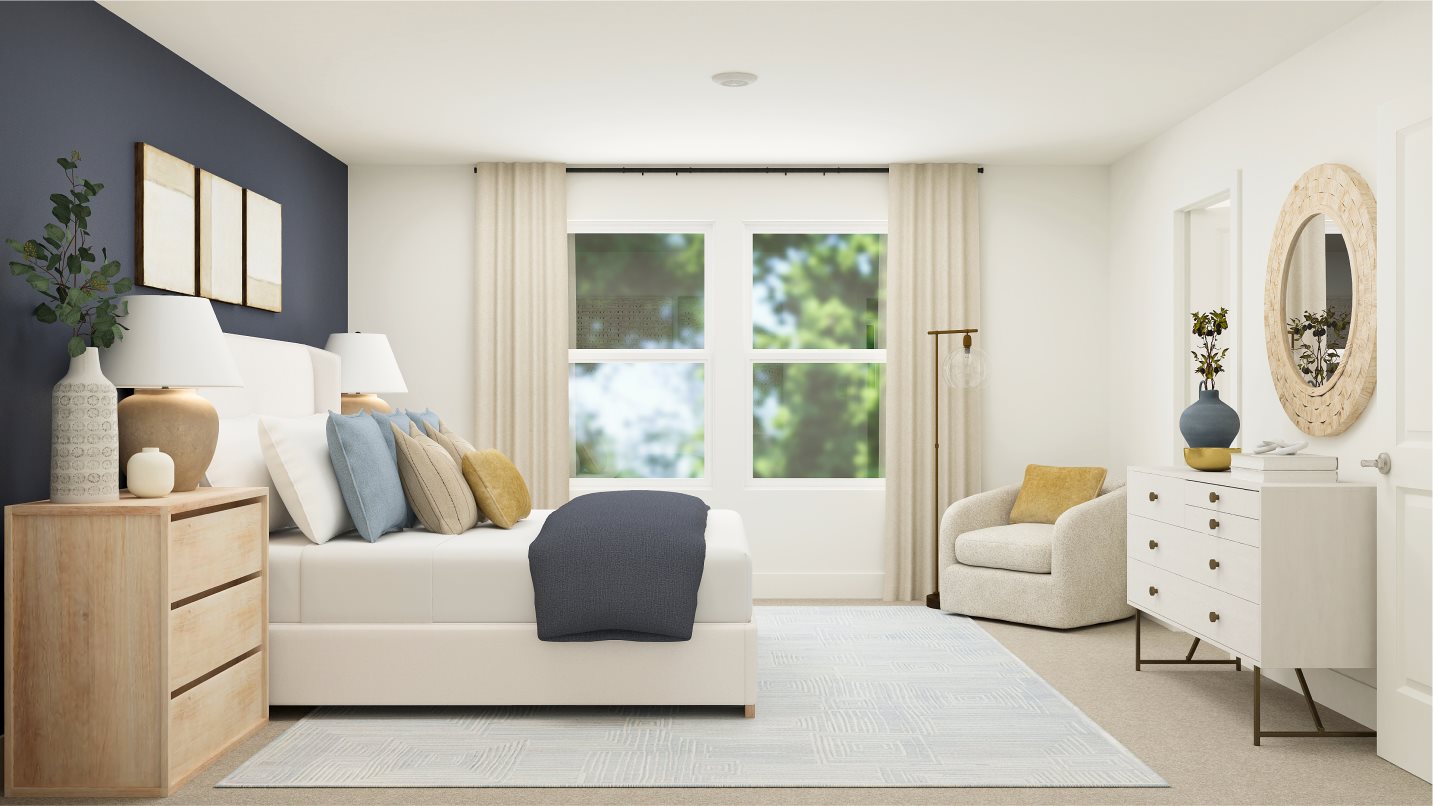 Plan 2301 Owner's Suite Bedroom