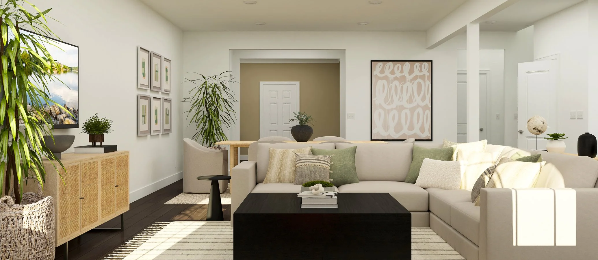 Maple great room