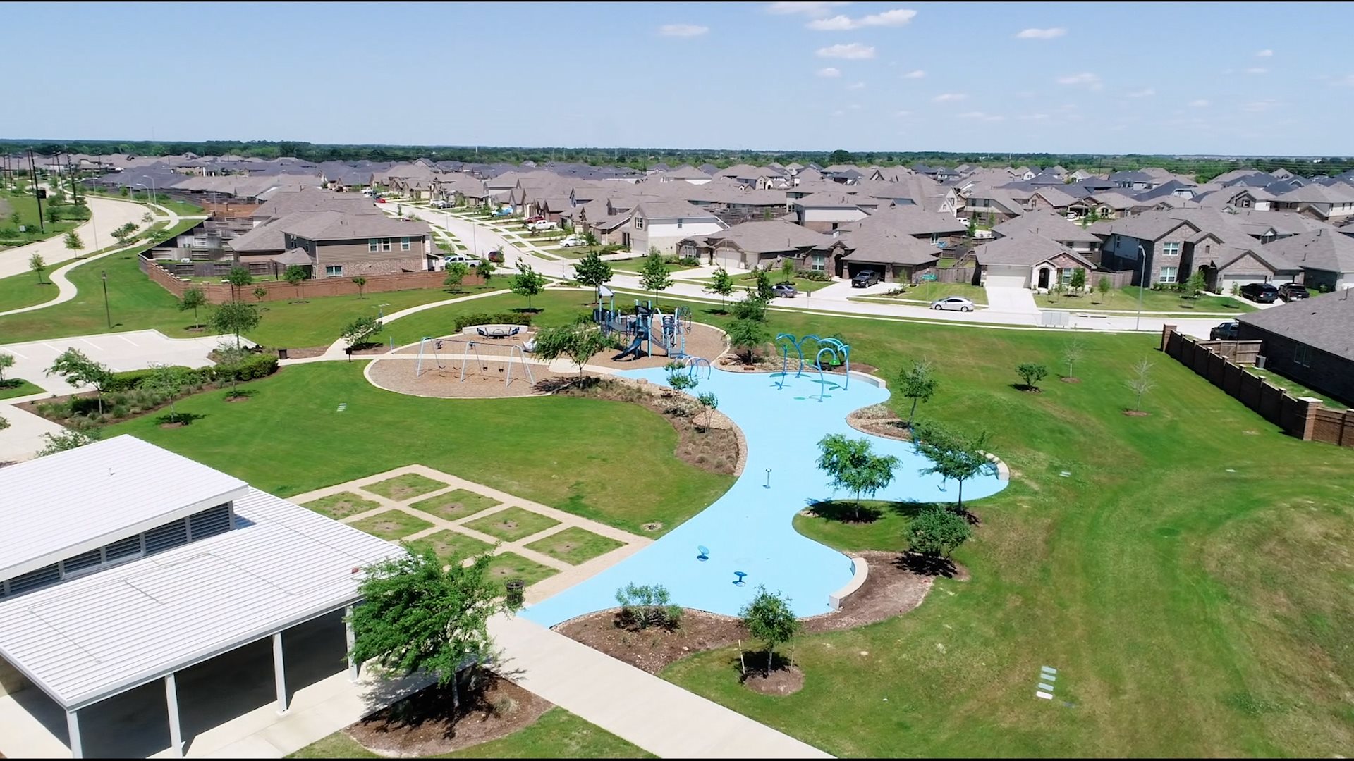 Dellrose community aerial