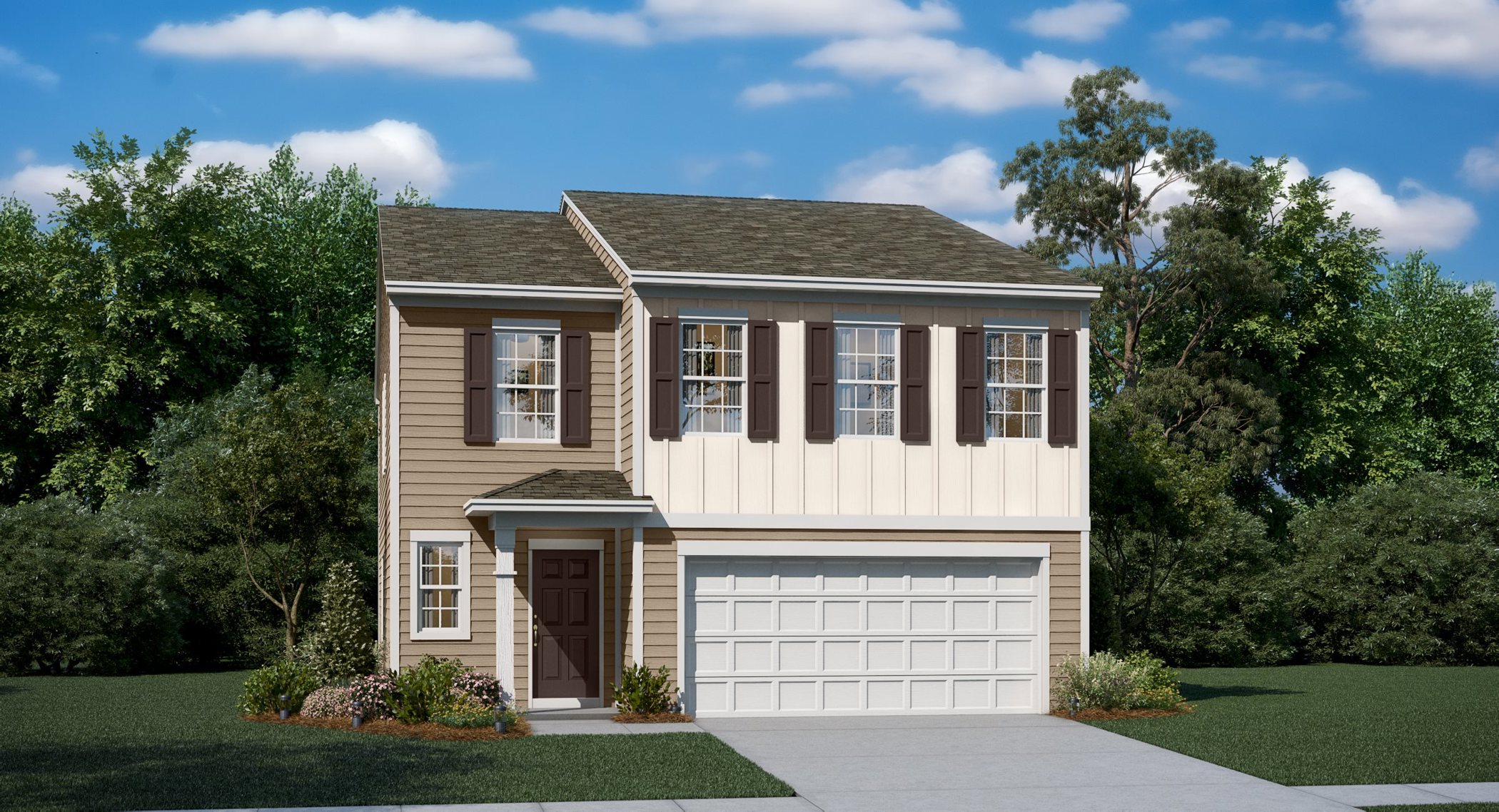 Frost Exterior Rendering