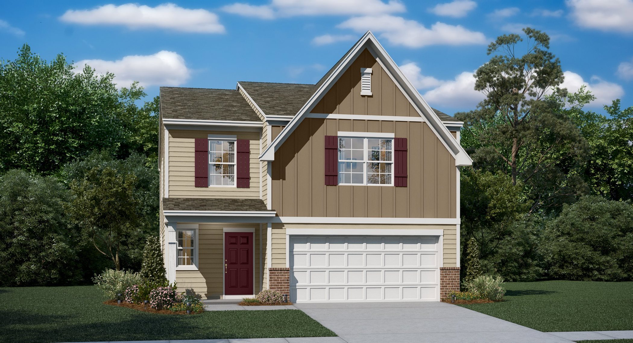 Frost Exterior Rendering