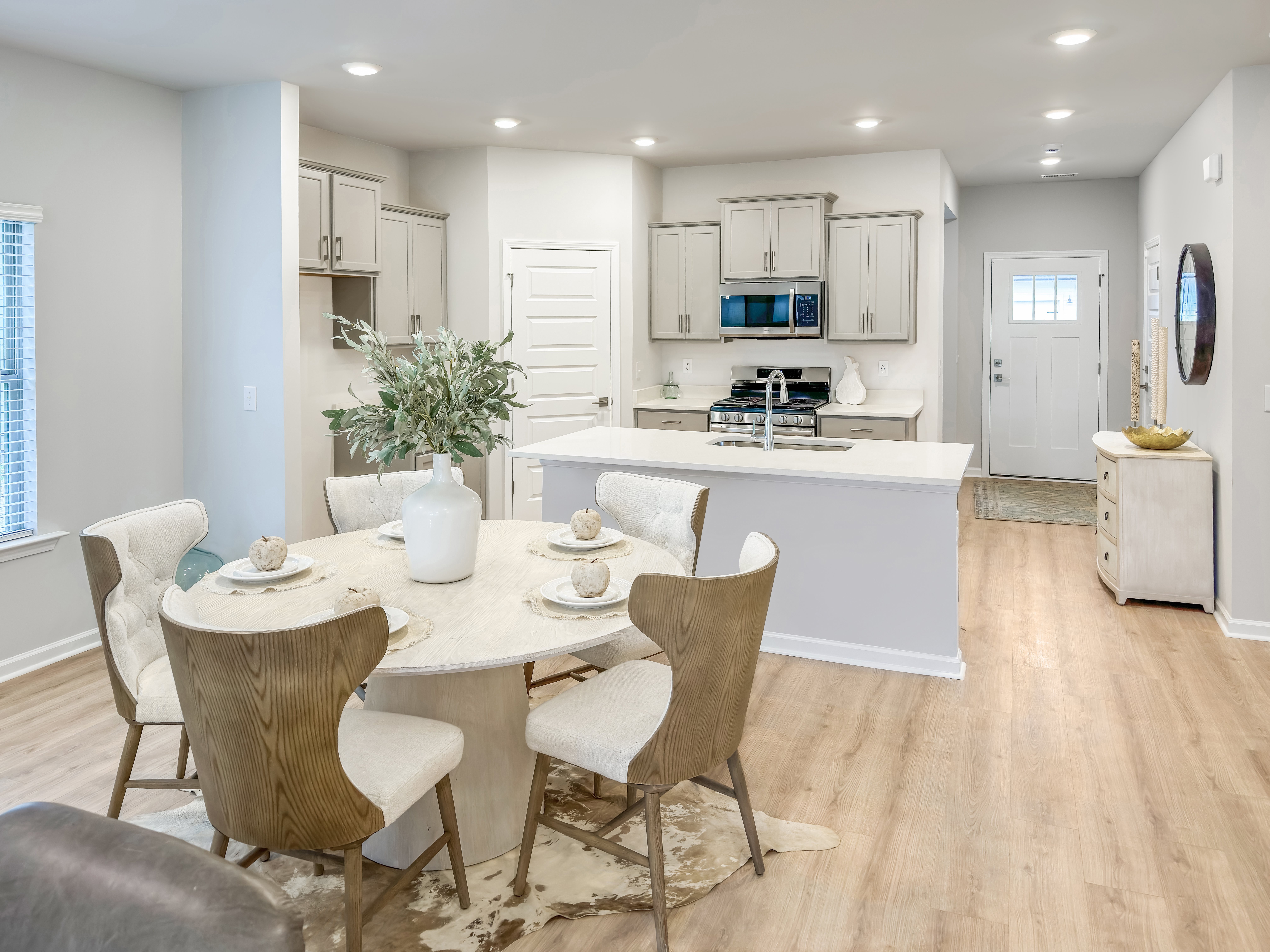 Kitchen with dining