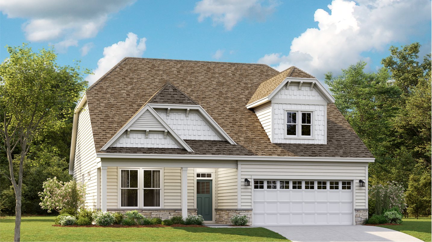 Savannah Slab Cottage Elevation