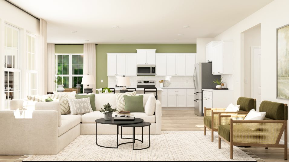 Hickory Family Room