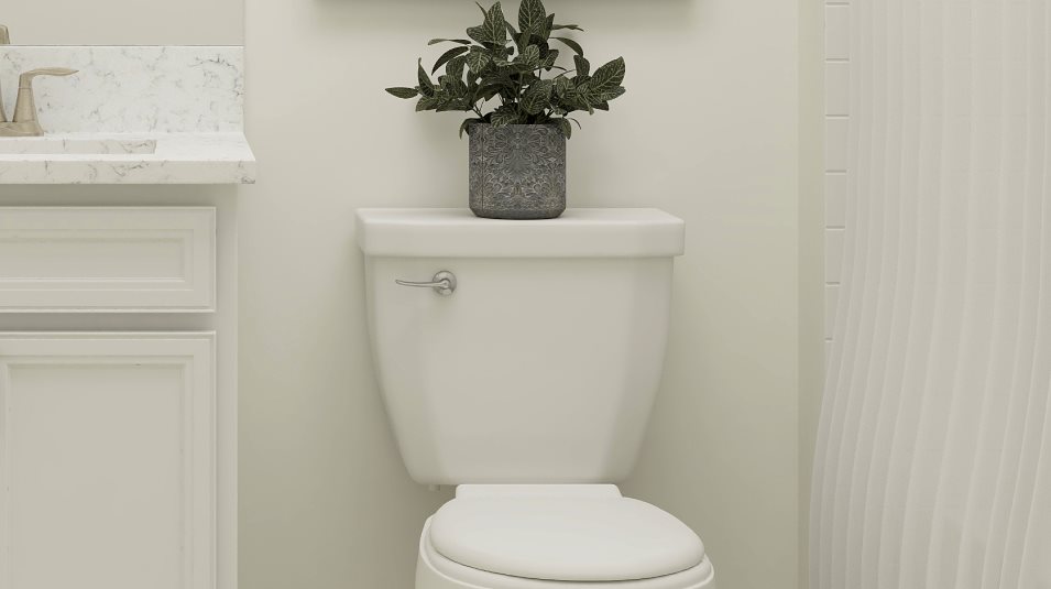 Water Conserving Commode