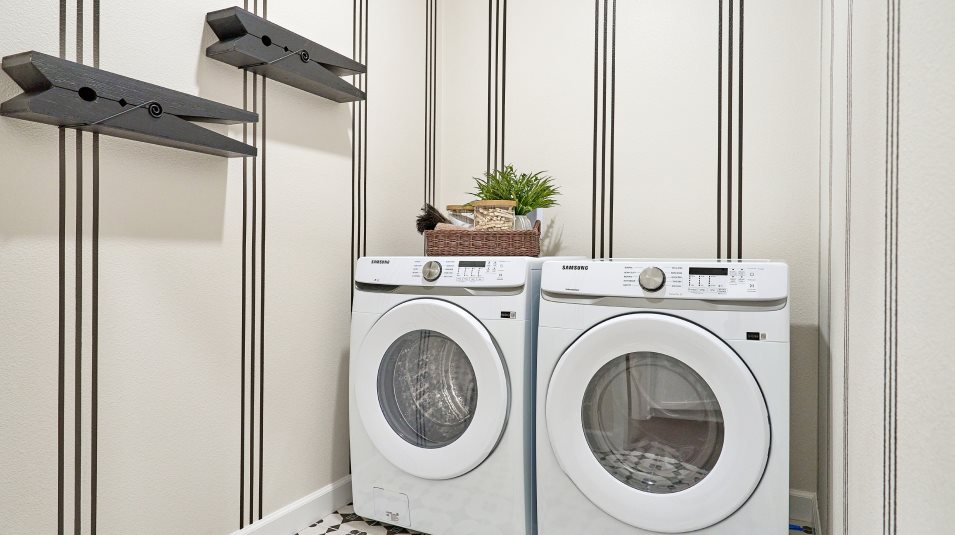 White Front Load Washer & Dryer