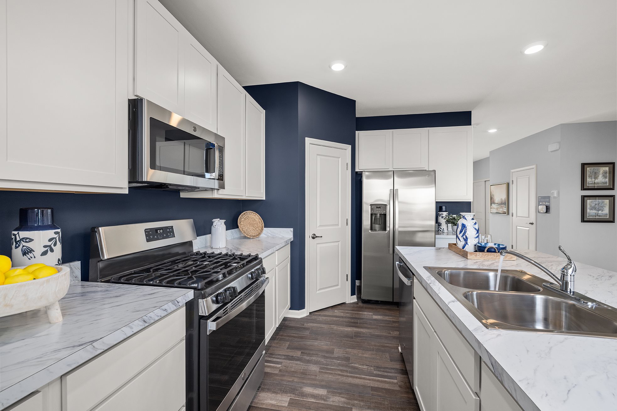 The kitchen of a Townsend model