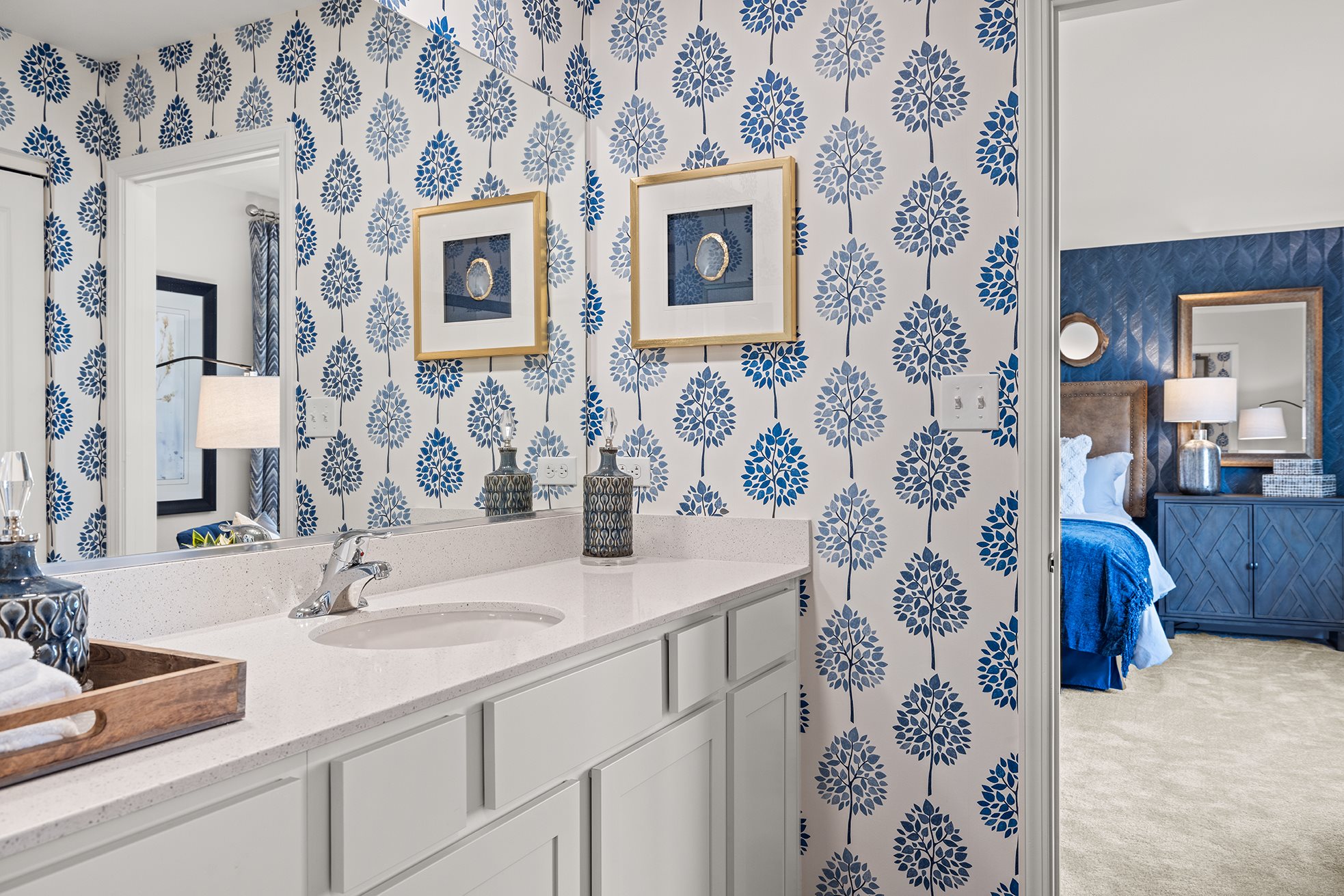 The owner's bathroom of a Townsend model