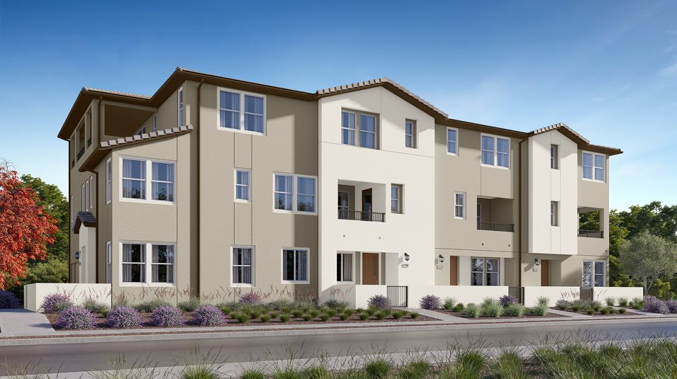 Transitional-style townhome home image